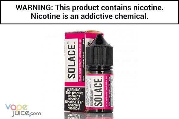 BLUE RASPBERRY LEMONADE ICE BY SOLACE NICOTINE SALT 30ML - Vapejuices