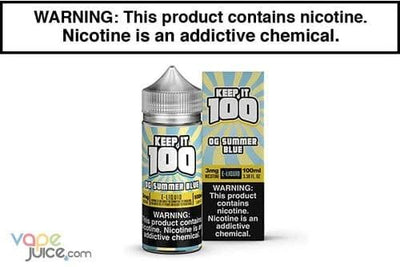 OG Summer Blue by Keep It 100 - 100ML - Vapejuices