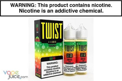 Sour Red by Twist E Liquid - 120ML - Vapejuices