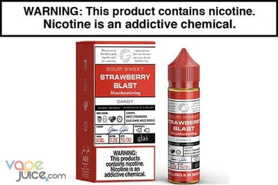 Strawberry Blast by Glas Basix Series - 60ML - Vapejuices