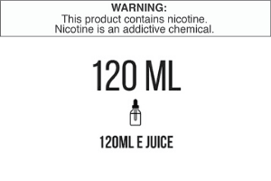 120ML Vapejuices