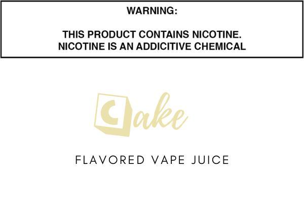 Cake Flavored E Juice