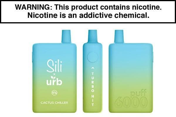 Sili X URB Disposable Vape 6000 Puffs - $6.48 - Vapejuices
