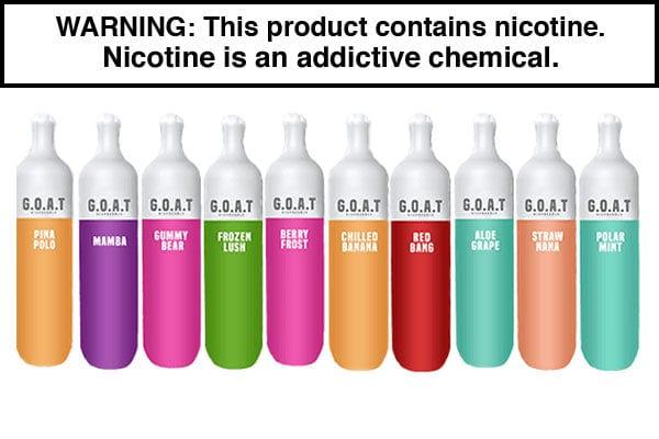GOAT Disposable Vape 4000 Puffs - $2.5 - Vapejuices