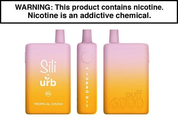 Sili X URB Disposable Vape 6000 Puffs - $6.48 - Vapejuices