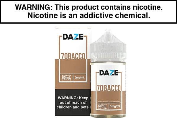 7obacco by 7 Daze - Vapejuices