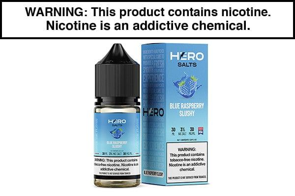 BLUE RASPBERRY SLUSHY BY HERO SALTS 30ML - Vapejuices