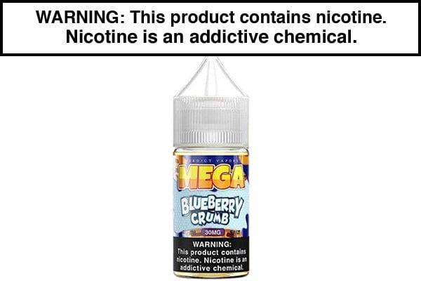 BLUEBERRY CRUMB BY MEGA SALTS 30ML - Vapejuices