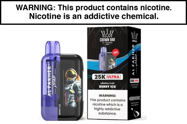 CROWN BAR ULTRA 25K DISPOSABLE VAPE - 25,000 PUFFS - Vapejuices
