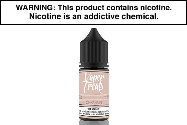 CINNAFUN BY VAPER TREATS SALT 30ML - Vapejuices