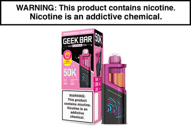 GEEK BAR CLIO PLATINUM DISPOSABLE VAPE PODS 50,000 PUFFS - $8.5 - Vapejuices