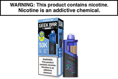 GEEK BAR CLIO PLATINUM DISPOSABLE VAPE PODS 50,000 PUFFS - $8.5 - Vapejuices