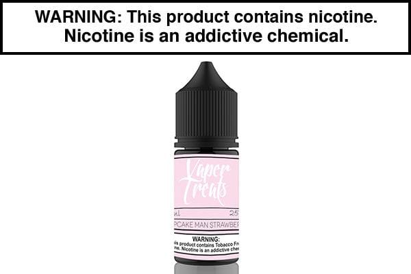 CUPCAKE MAN STRAWBERRY BY VAPER TREATS SALT 30ML - Vapejuices