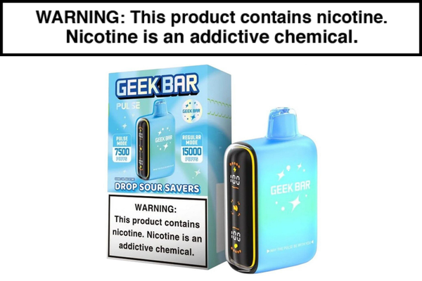 Geek Bar Pulse Disposable Vape 15,000 Puffs - $10 - Vapejuices