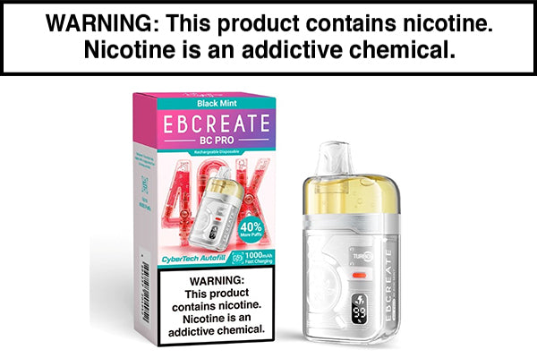 EB Create BC Pro Disposable Vape - 40,000 Puffs - Vapejuices