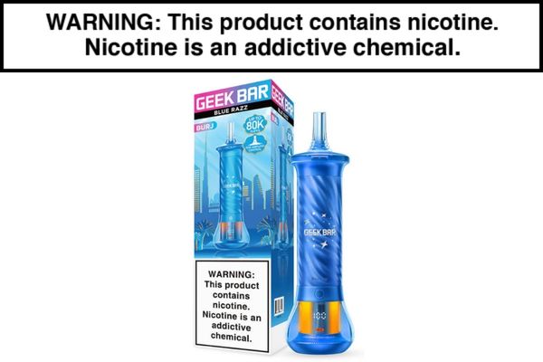 GEEK BAR BURJ DISPOSABLE E-HOOKAH - 80,000 PUFFS