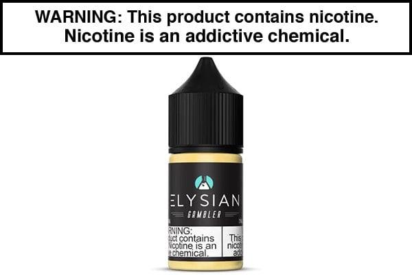 GAMBLER BY ELYSIAN SALTS 60ML - Vapejuices