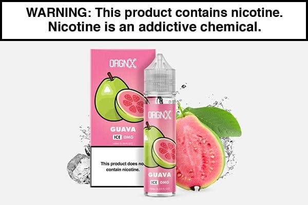 GUAVA ICE BY ORGNX 60ML - Vapejuices