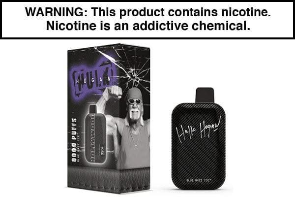 Hulk Hogan Disposable Vape 8000 Puffs - $5.98 - Vapejuices