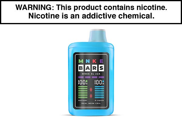 MNKE Bar XL ZERO 25K Puff Disposable Vape - $6.48 - Vapejuices