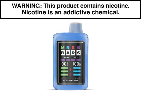 MNKE Bar XL ZERO 25K Puff Disposable Vape - $6.48 - Vapejuices