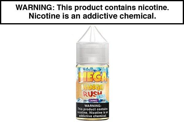 MANGO RUSH ICE BY MEGA SALTS 30ML - Vapejuices