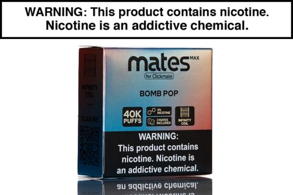 7 DAZE CLICKMATE MATES MAX RECHARGE 2% NIC DISPOSABLE POD