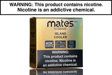 7 DAZE CLICKMATE MATES MAX RECHARGE 2% NIC DISPOSABLE POD
