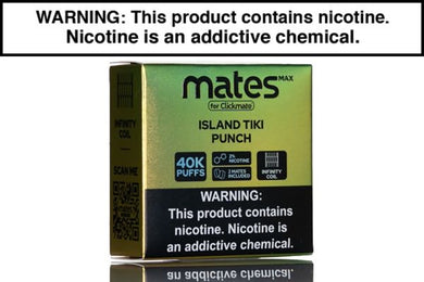 7 DAZE CLICKMATE MATES MAX RECHARGE 2% NIC DISPOSABLE POD