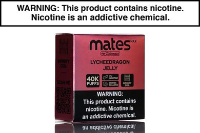 7 DAZE CLICKMATE MATES MAX RECHARGE 2% NIC DISPOSABLE POD