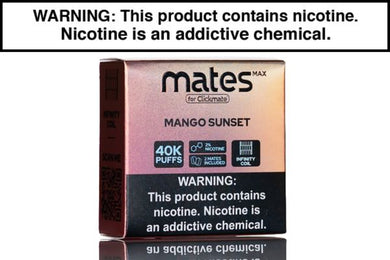 7 DAZE CLICKMATE MATES MAX RECHARGE 2% NIC DISPOSABLE POD