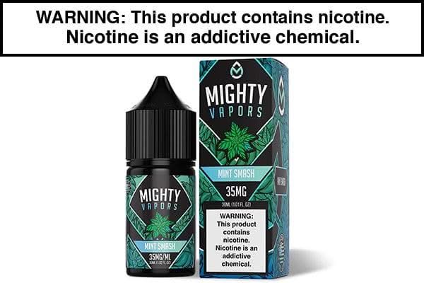 MINT SMASH BY MIGHTY VAPORS SALTS 30ML - Vapejuices