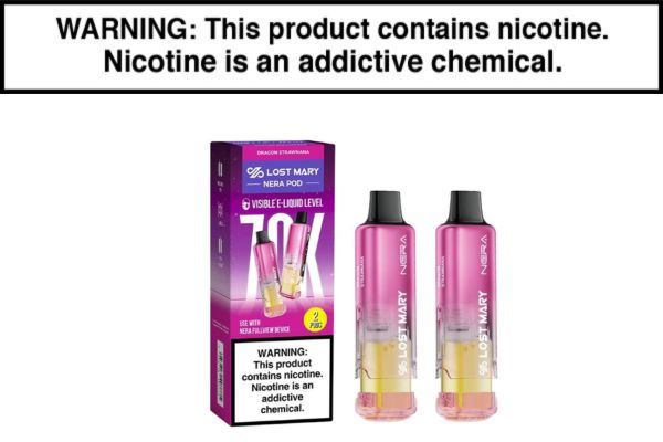 LOST MARY NERA FULLVIEW 70K DISPOSABLE PODS | $7 - Vapejuices
