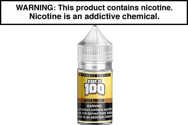 NANA FOSTER BY KEEP IT 100 SALT 30ML - Vapejuices