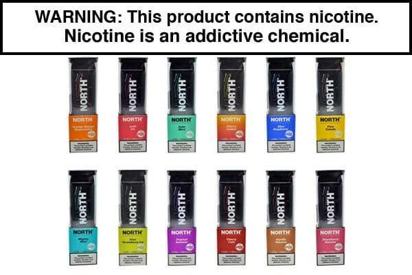 North Disposable Vape 5000 Puffs - $7.48 - Vapejuices