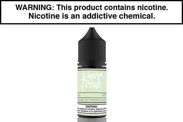 PEBBLES CHEESECAKE BY VAPER TREATS SALT 30ML - Vapejuices