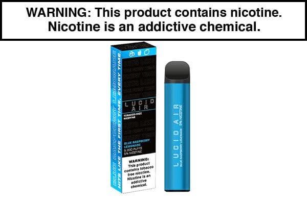 Lucid AIR Disposable Vape 16.7mL 7000 Puffs - $6.45 - Vapejuices
