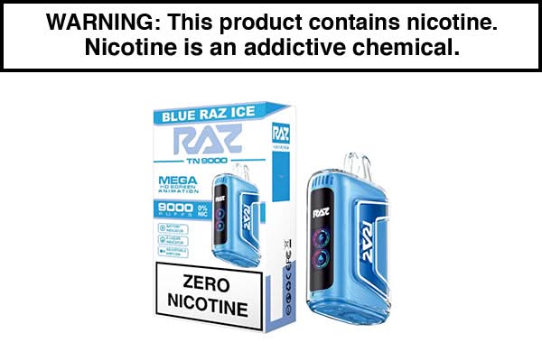 RAZ TN9000 Zero Disposable Vape 9000 Puffs - $6.25 - Vapejuices