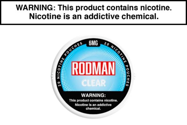 RODMAN DRY+ NICOTINE POUCHES - $1.5 - Vapejuices