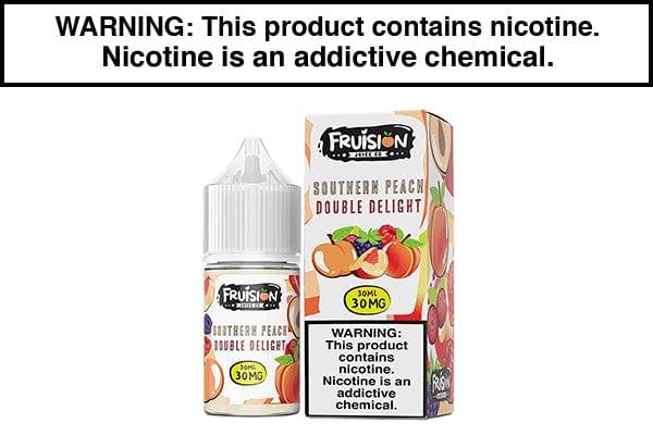 SOUTHERN PEACH DOUBLE DELIGHT BY FRUISION SALTS 30ML - Vapejuices