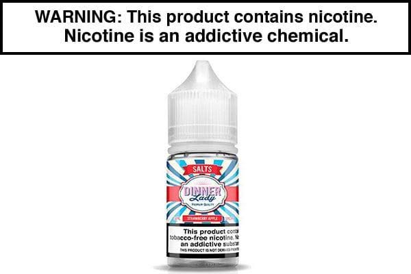 STRAWBERRY APPLE BY DINNER LADY SALTS 30ML - Vapejuices