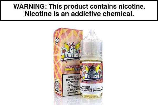 STRAWBERRY BANANA FROST BY MR. FREEZE SALTS 30ML - Vapejuices
