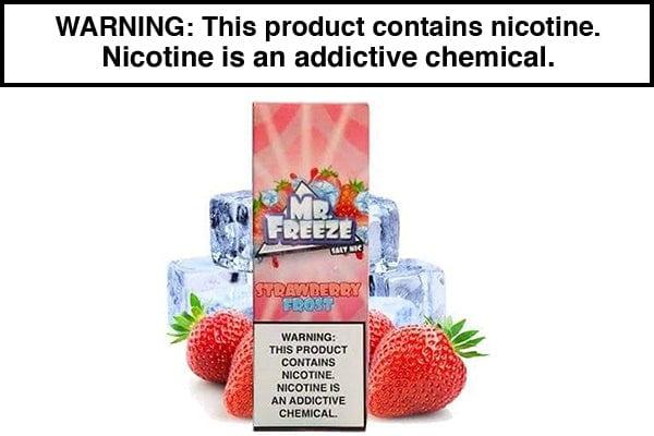 STRAWBERRY FROST BY MR. FREEZE SALTS 30ML - Vapejuices