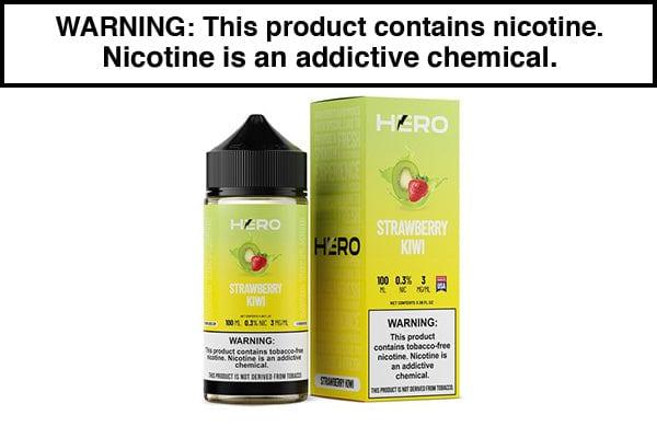 STRAWBERRY KIWI BY HERO 100ML - Vapejuices