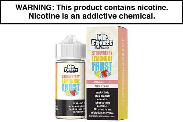 STRAWBERRY LEMONADE FROST BY MR. FREEZE 100ML - Vapejuices