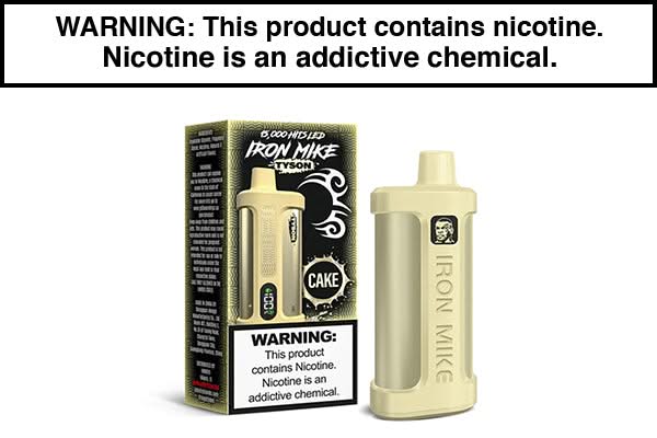 Tyson 2.0 Iron Mike Disposable Vape 15,000 Puffs - $6.98 - Vapejuices