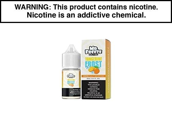 TANGERINE FROST BY MR. FREEZE SALTS 30ML - Vapejuices