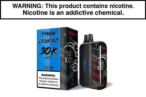TYSON 2.0 LEGEND 30K DISPOSABLE VAPE - $8.25 - Vapejuices