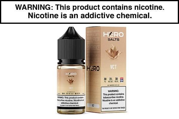 VCT BY HERO SALTS 30ML - Vapejuices