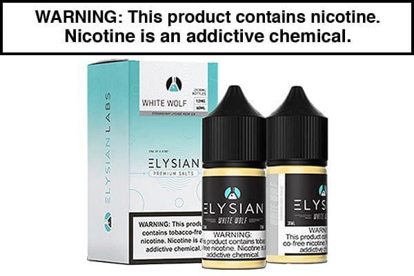 WHITE WOLF BY ELYSIAN SALTS 60ML - Vapejuices